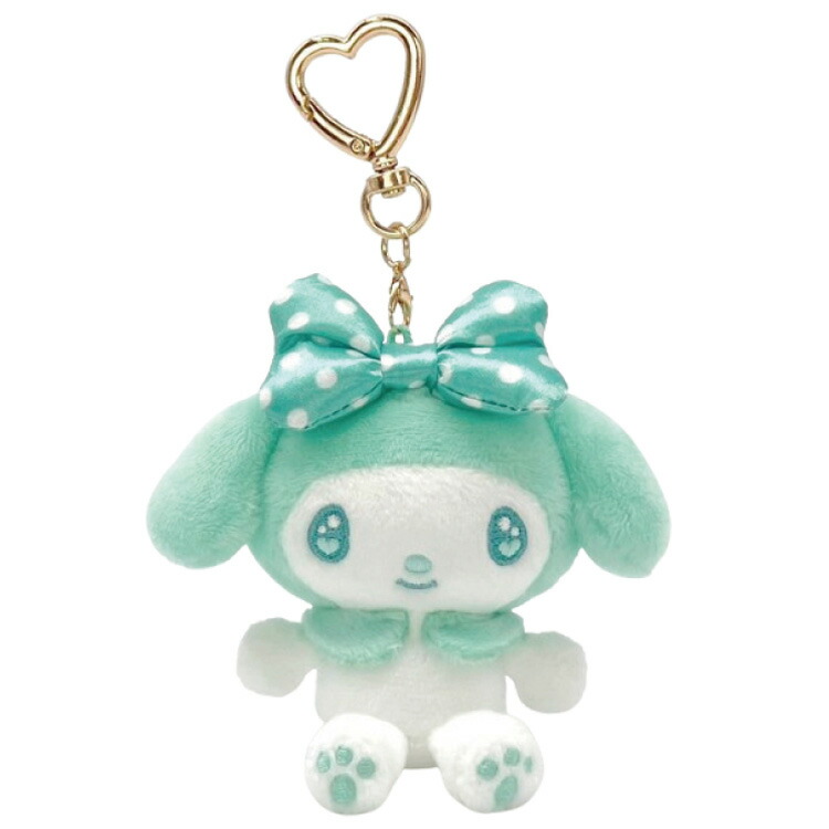 マイメロディ ぬいぐるみマスコット メゾンドフルール 水色 マイメロディ ぬいぐるみチャーム/Maison de FLEUR（メゾン ド