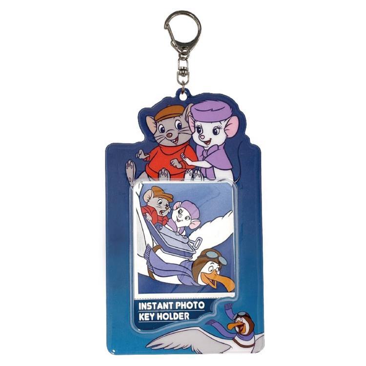 ビアンカの大冒険 17576 インスタントフォトキーホルダー The Rescuers ブルー 青画像