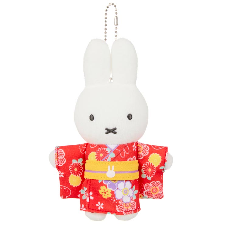 ミッフィー マスコットキーチェーン　りんご　miffy＆Boris 新品 MIFFY FRUITS マスコットキーチェーン りんご|【ぬいぐるみの