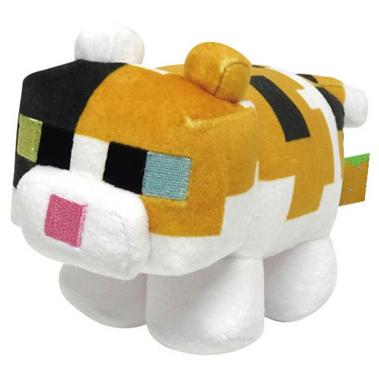 楽天市場】マインクラフト コレクションぬいぐるみ ( 四つ足 / ネコ