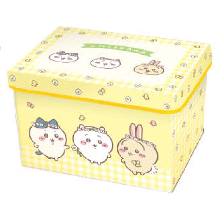 ちいかわ　組み立て式おかたづけBOX 5個セット ハチワレ ハチワレ】 ちいかわ 組み立て式おかたづけ BOX ◇サイズ: 約