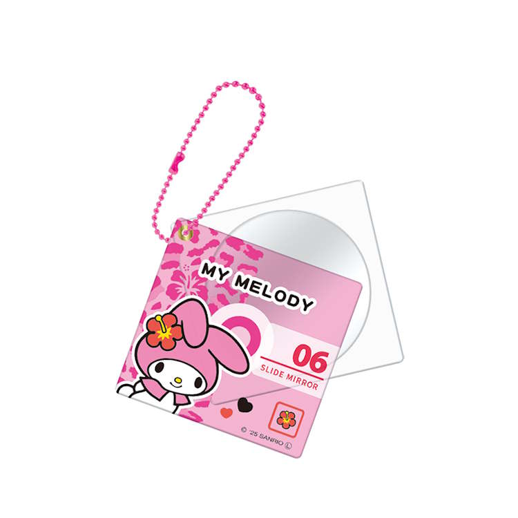 楽天市場】マイメロディ ミラーマスコットキーホルダー コンパクト