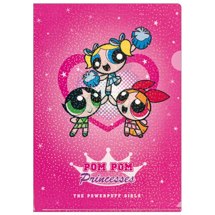 パワーパフガールズ携帯公式サイトのクリアファイルと販促カード oi03227780_1.jpg