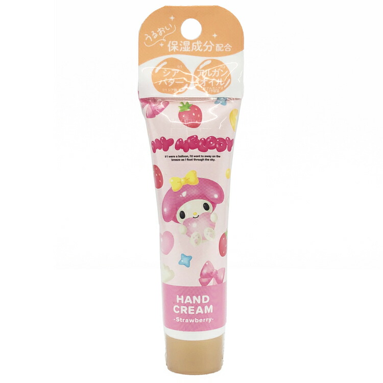 マイメロディ　ハンドクリーム＆タオルセット　ストロベリーの香り
