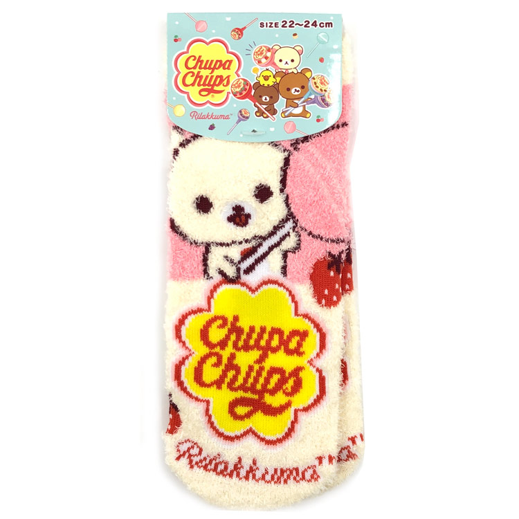 楽天市場】リラックマ×チュッパチャプス ジャガードソックス