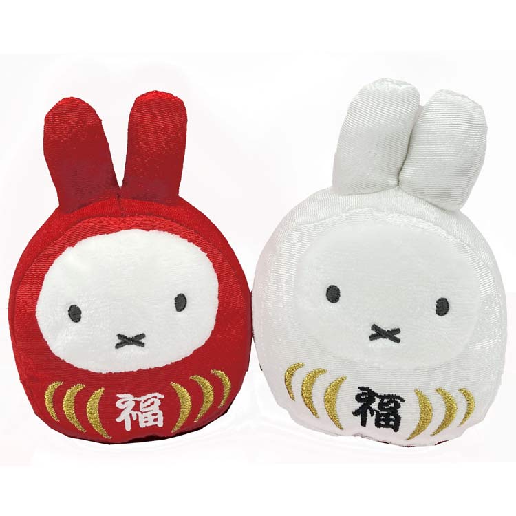 楽天市場】ミッフィー ぬいぐるみ 福招きミッフィ− 601547 : 知育玩具