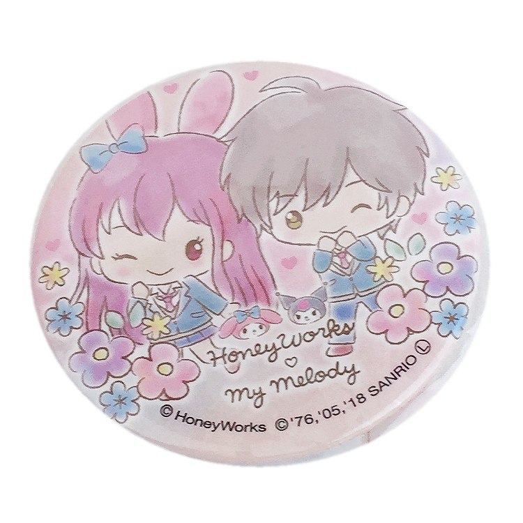 HoneyWorks 美桜 缶バッジ HoneyWorks ハニワ 缶バ ポップアップ 合田美桜 瀬戸口優 榎本