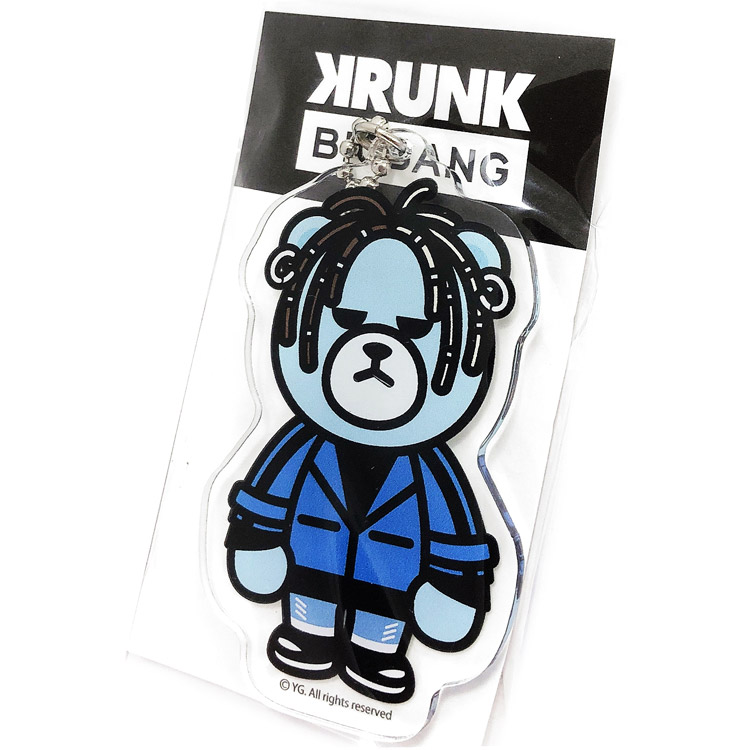 楽天市場 Krunk Bigbang アクリルダイカットキーチェーン Sol Fxxk It キャラクターハウス キャロル