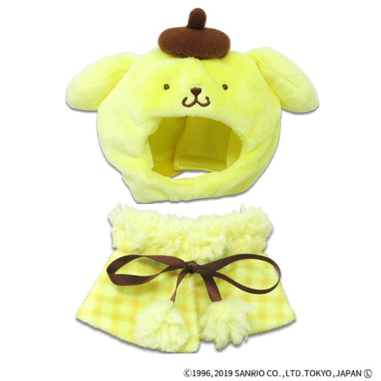 ポムポムプリン 25周年 パンツコレクション ぬいぐるみ用 コスチューム 楽天市場】ポムポムプリン プラッシュコスチューマー S