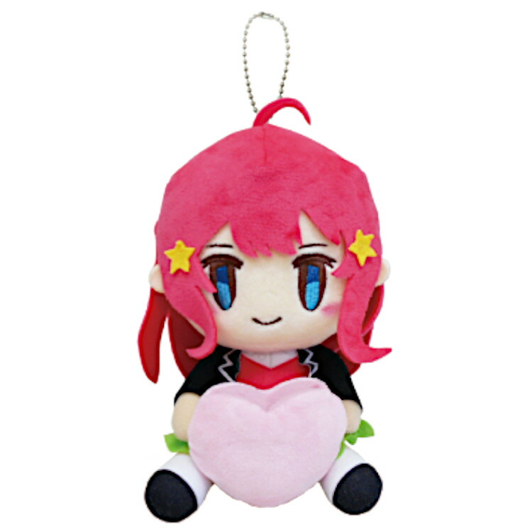  ハート型ぬいぐるみ*5 楽天市場】五等分の花嫁 ハート小物入れぬいぐるみ 中野 五月 133989