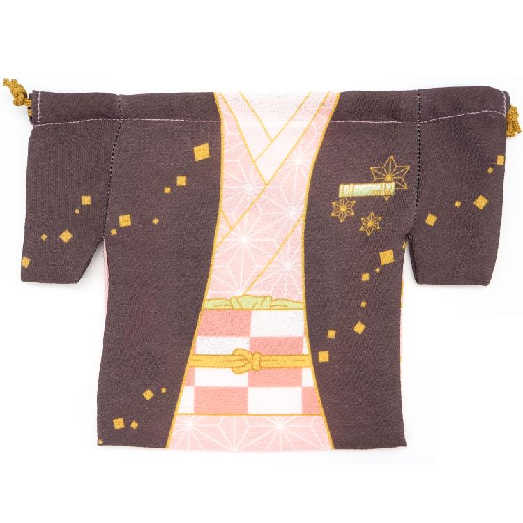 新品★鬼滅の刃【伊黒小芭内】巾着 鬼滅の刃】羽織風巾着(伊黒小芭内) | キャラクターズショップ