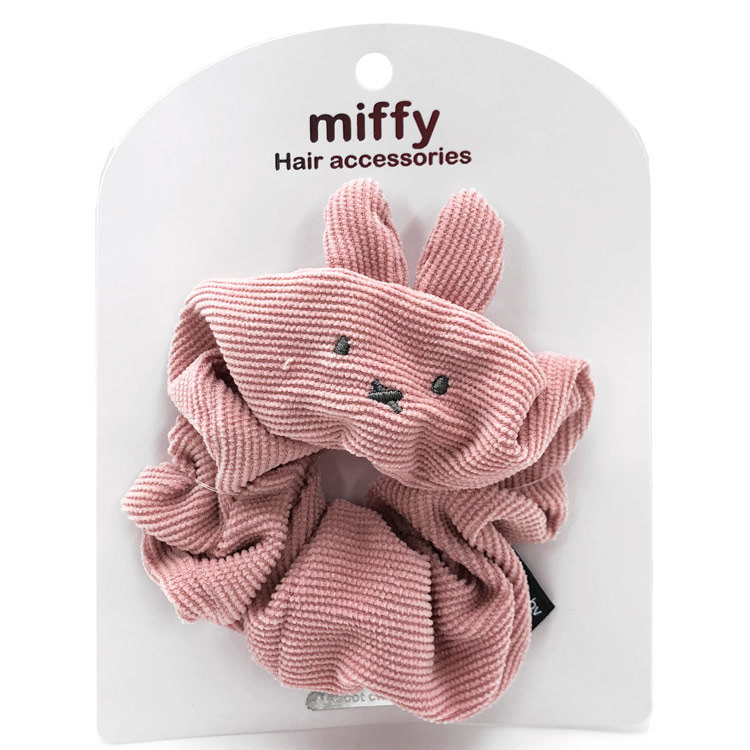 ミッフィー マスコットシュシュ PINK ヘアアクセサリー 髪留め かわいい 387988 miffy Hair accessories 定番