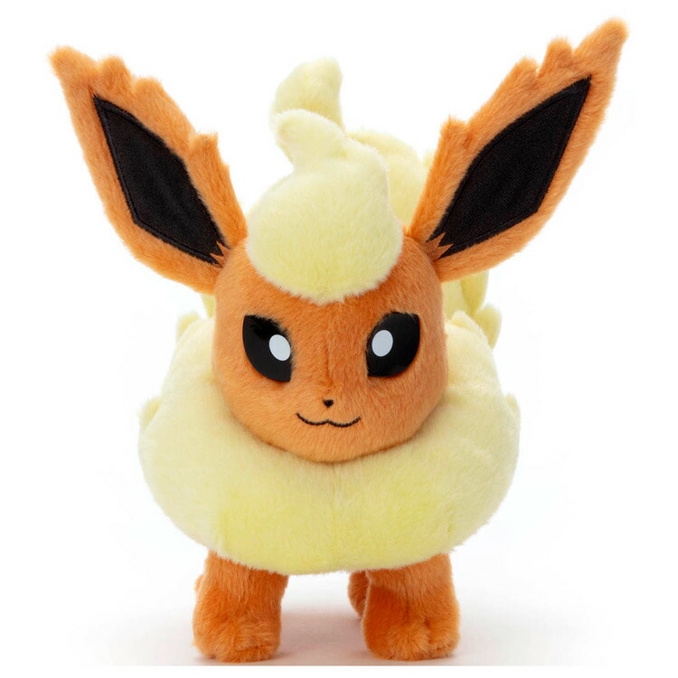 ポケモンセンター ブースター ふわふわ抱きぬいぐるみ ふわふわ抱きぬいぐるみ ブースター ｜【公式】ポケモンセンター