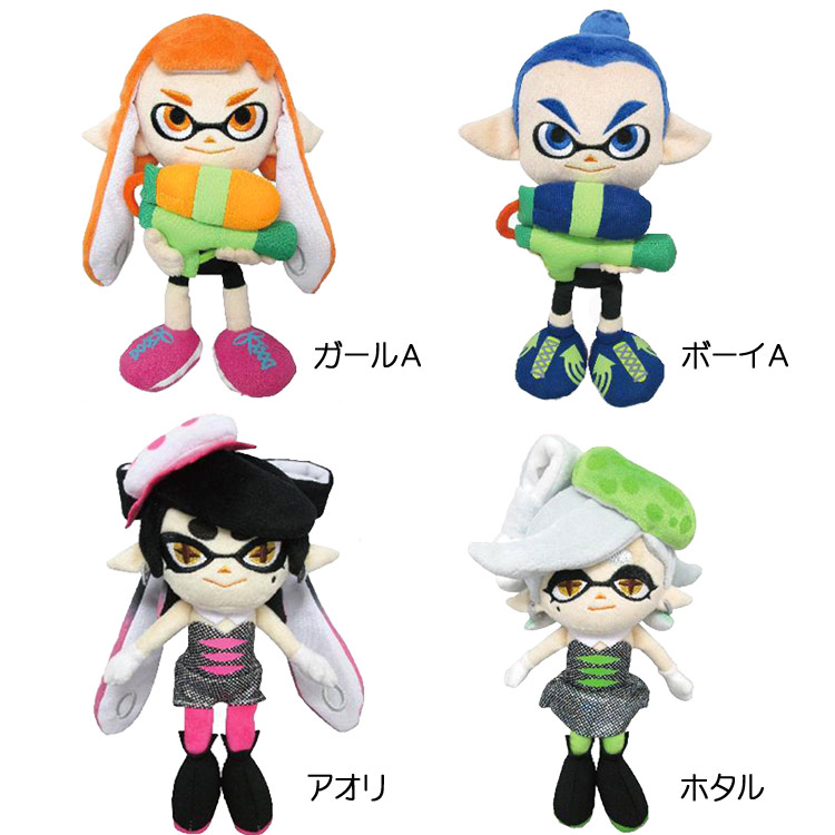 楽天市場】スプラトゥーン グッズ ぬいぐるみ S ALL STAR