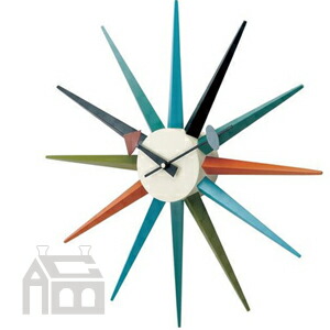 GN396C George Nelson  Sunburst Clock ジョージネルソン サンバースト 時辰儀 時辰儀 飾りもの