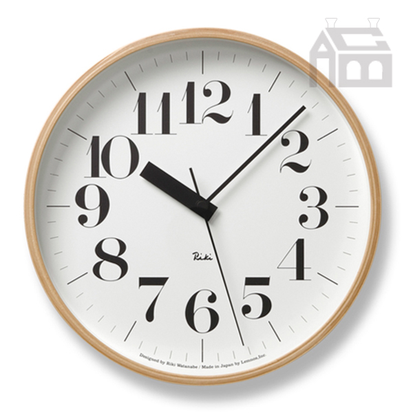 【特典付き】Lemnos Riki Clock レムノス リキ クロック RC WR20-02 WH 電波時計 掛け時計 かけ時計 10,296円