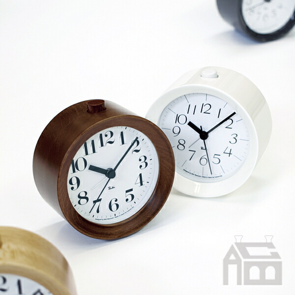 【排他的権利付き添い人】Lemnos RIKI ALARM CLOCK レムノス リキ アラームク鍵を掛ける 目ざまし時計時辰儀  置き時計/おき時辰儀/WR09-14/WR09-15/IM