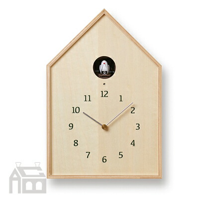 Lemnos Birdhouse clock レムノス バードハウスクロック NY16-12   掛け時計/柱時計/かけ時辰儀/飾りもの/北欧/今めかしい/置き時計/目論む時辰儀/室内装飾時辰儀
