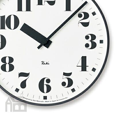 【特典付き】Lemnos RIKI PUBLIC CLOCK WR17-06 レムノス 掛け時計/壁掛け時計/北欧/リキクロック