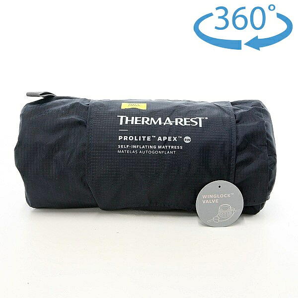 サーマレスト （Thermarest） ProLite Apex Wide プロライト エイペックス レギュラー ワイドモデル （ウイングロックバルブ）｜アルパインローズ 20,317円