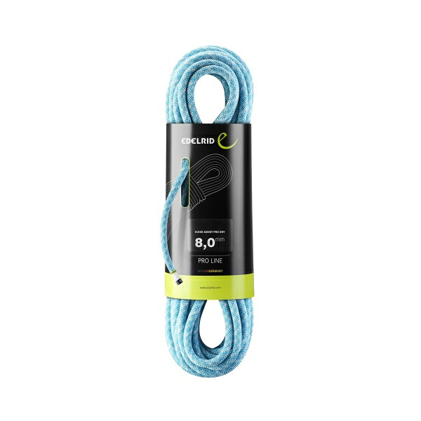 エーデルリッド （Edelrid）　ガイドアシスト　プロ　ドライ　8mm　30m