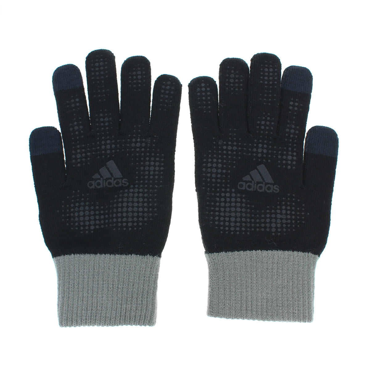 人気定番の Adidas アディダス メンズ 男性 紳士 ニット手袋 スマホ対応 タッチパネル対応 五本指 サイズフリー のびるのびのび 軍手 カジュアル ランニング アウトドア スポーツ サッカー 野球 自転車 秋冬 防寒 すべり止め付 滑り止め ギフト 人気ブランド Batesmartin Com