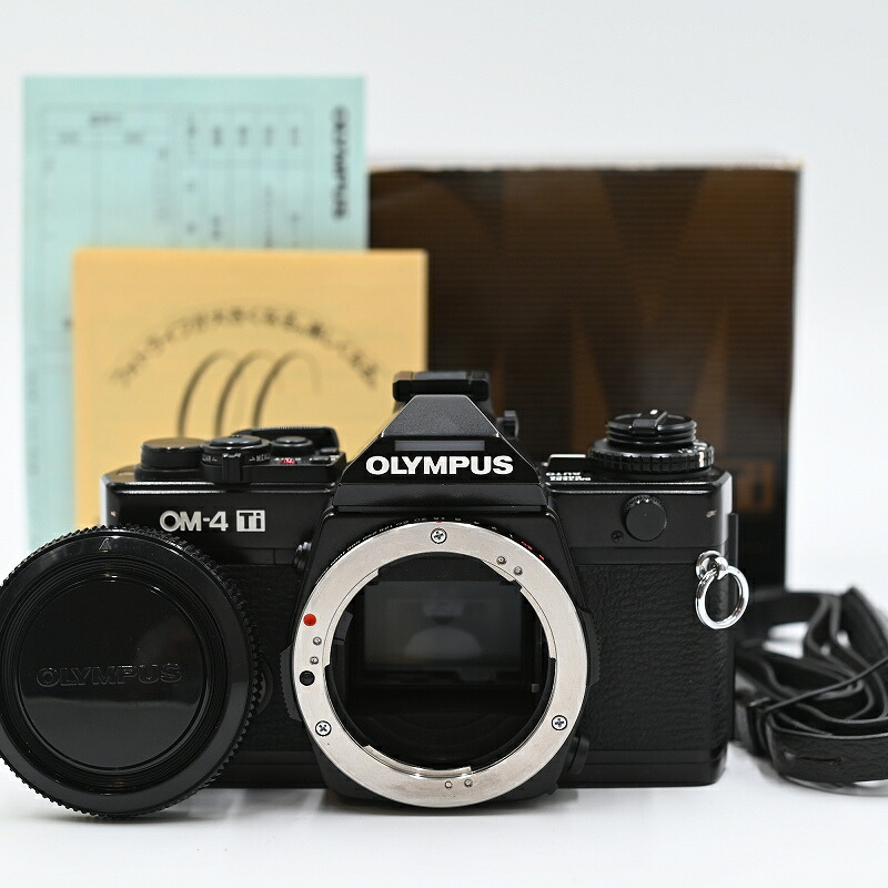 楽天市場】【中古】 (オリンパス) OLYMPUS OM4 Ti ﾌﾞﾗｯｸ【中古カメラ
