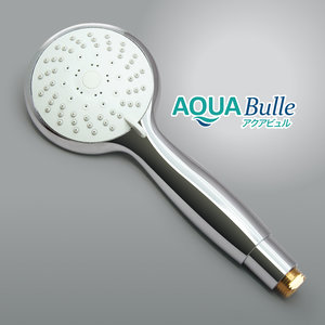 マイクロナノバブル シャワーヘッド ファインバブル BULLE 日本製 アクアビュル Bonheur sliver 保湿 美容 温浴 ボヌール