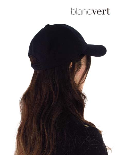 秋冬事 大売り出し 上代 15 000の40 Off 格手さばき あす御安い Blanc Vert ブランベール レディース 毛糸混フェルト旗頭 力作 キャップ 碗キャップ シャポー 濃紺色 号数 イタリア製 Musiciantuts Com