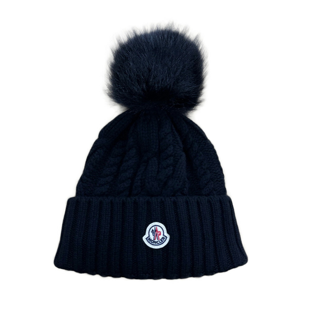 楽天市場】【MONCLER/モンクレール/BERRETTO/エコファーボンボン付き