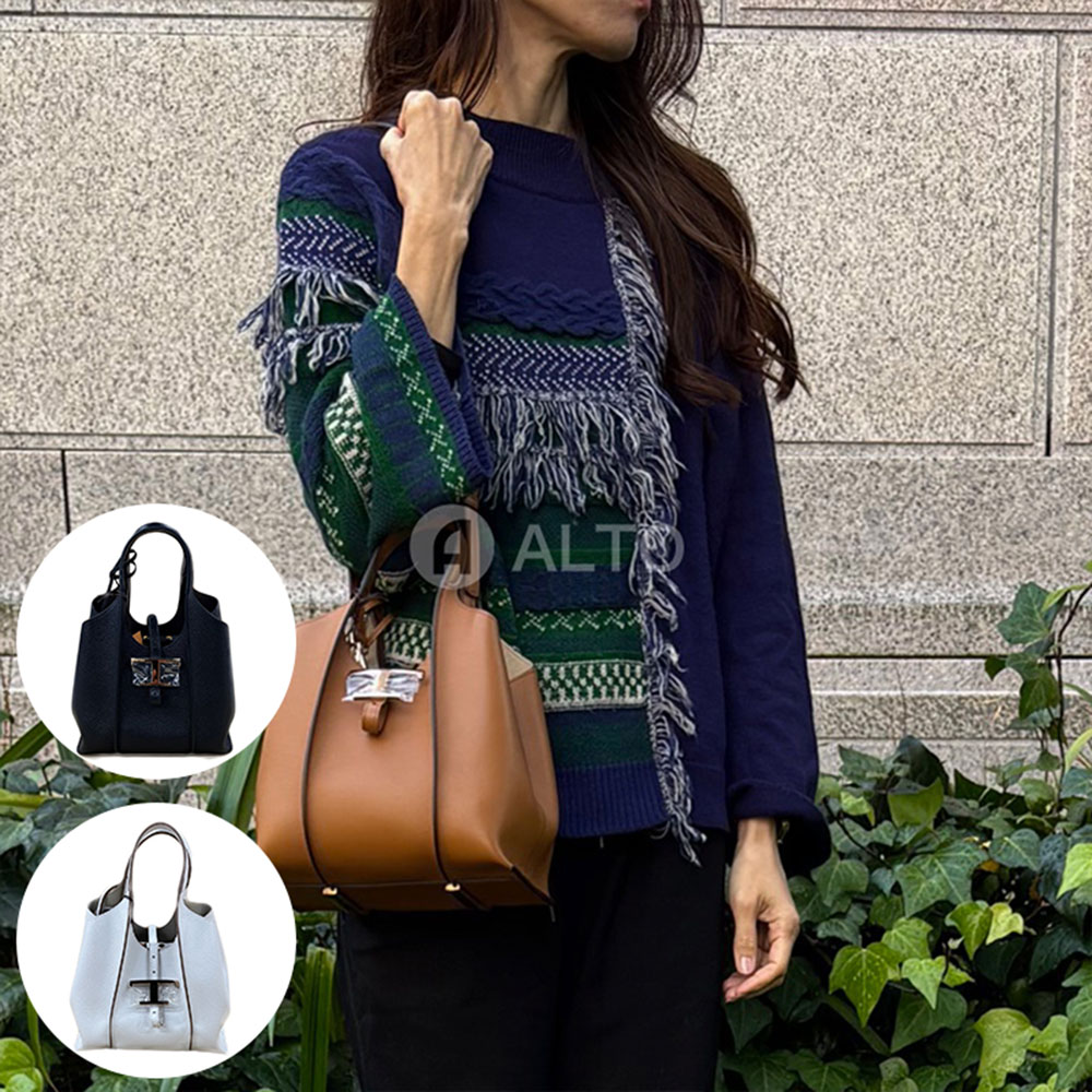☆12/15入荷☆TODS トッズ ハンドバック  T TIMELESS T一時停止受け答え XBWTSBA9100Q8E  レディース  なめし革 買い出し御徒面子  ミニトート  ショルダーバッグ  木目細か車寄せ付き添い人   ★選べる色合い3色★