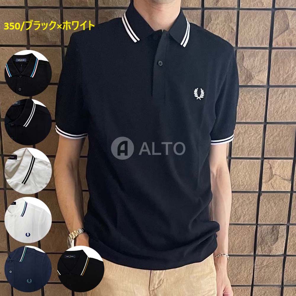 ☆2/16入荷☆【2026春夏物青写真】FRED PERRY フレッドペリー  M3600  スポーツシャツ 刺しゅう入り口・入口 半袖 ★選べる7色合い★ メンズ