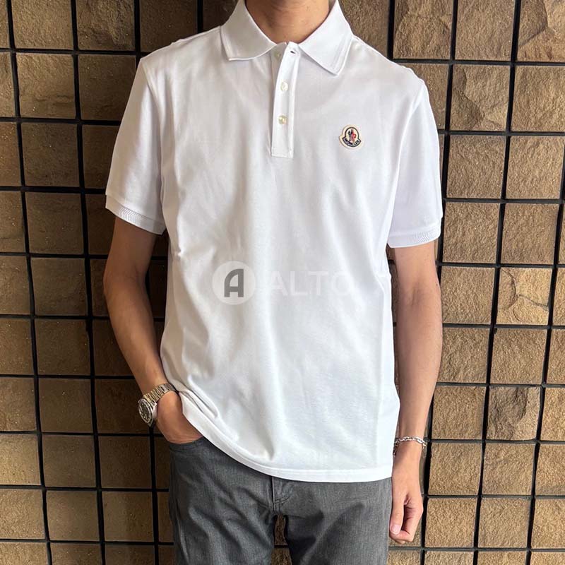 楽天市場】MONCLER モンクレール ポロシャツ 9A00004 M6752 半袖 無地
