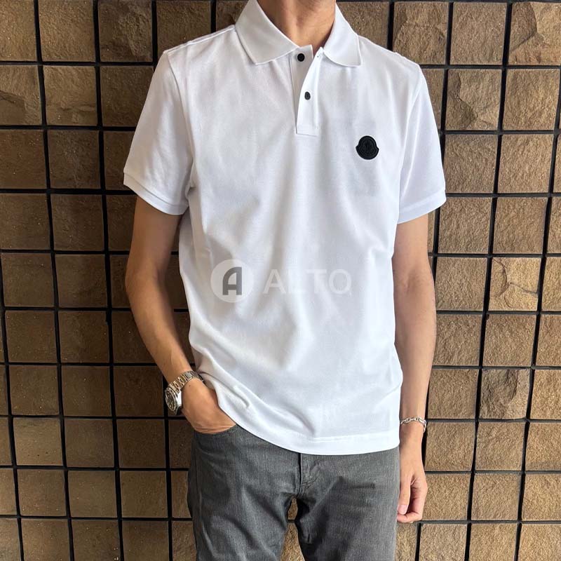 楽天市場】MONCLER モンクレール ポロシャツ 9A00004 M6752 半袖 無地
