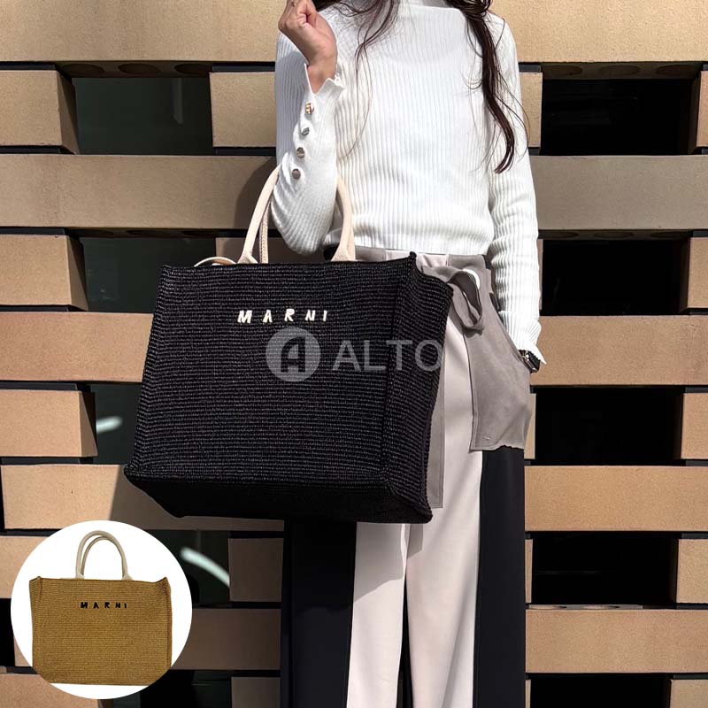 楽天市場】マルニ MARNI バッグ ハンドバッグ ショルダーバッグ 肩掛け