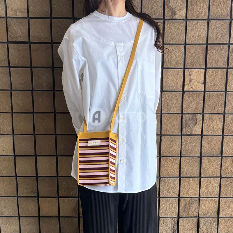 ショルダーバッグ・ポシェット MARNI TRUNK SOFT BAG MINI MARNI マルニ ショルダーバッグ TRUNK SOFT トランク ソフト