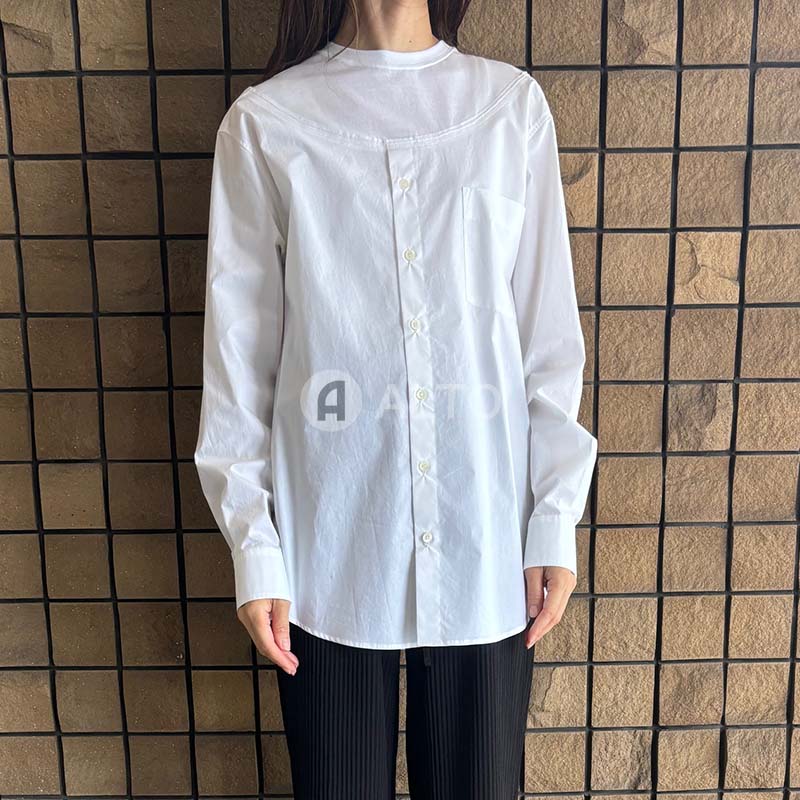 MM6 MAISON MARGIELAプルオーバー ドレスシャツ rtw0037-02.jpg