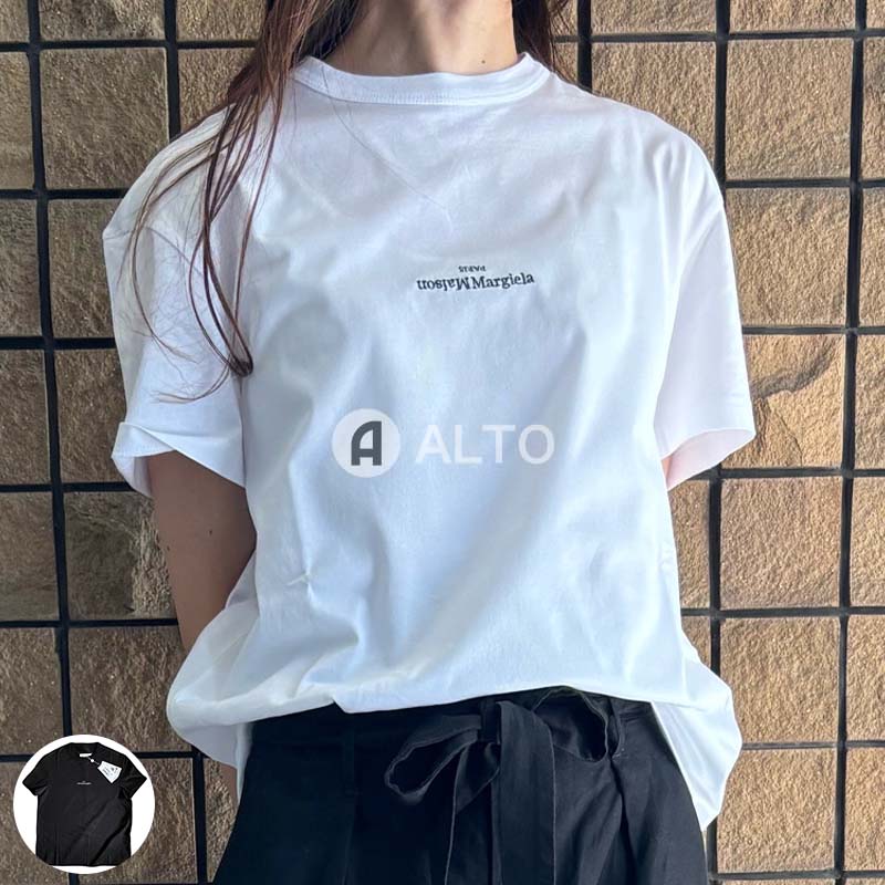 【即日発送】Maison Margiela リバース Tシャツ マルジェラ メゾンマルジェラのリバースロゴ カットソー | HUES 福岡