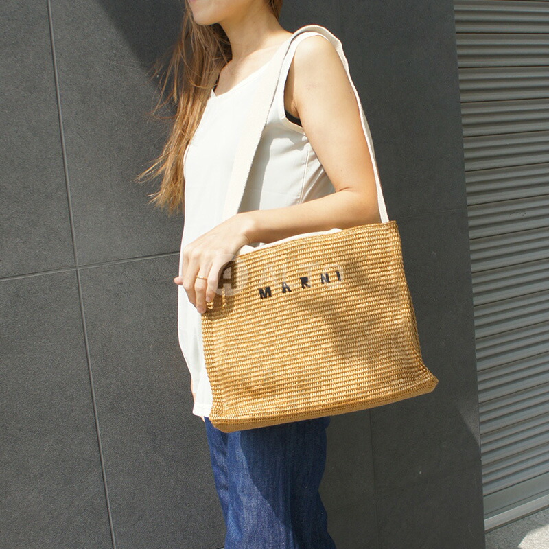 楽天市場】☆2023春夏入荷☆MARNI マルニSHMP0077U0P3860 Z0R42かご 