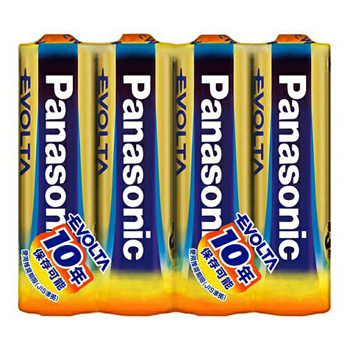 楽天市場】パナソニック エボルタアルカリ乾電池 単4形 4本 : よろずや