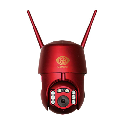 『売切れ御免』ダイトク 防犯カメラ Dive-yBOT-AI(ダイビー ボット アイ) クリムゾンレッド GS-DVYPTZ-101『送料無料(一部地域除く)』|ドラッグスーパー alude