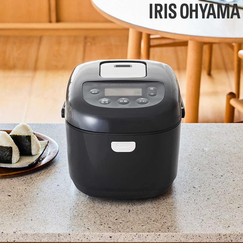 アイリスオーヤマ IHジャー炊飯器 1升 10合 黒いこと RC-IKB10-B IH炊飯器 炊き分け 極厚火釜 玄米 禾穀類米 早炊き 保温 タイマー『代引不可』『貨物輸送無料（構成要素地方除く）』