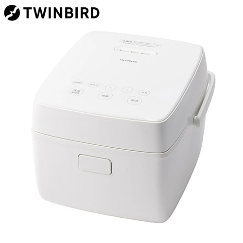 炊飯器 3合 IH 炊飯ジャー 白いこと RM-D793W ツイン小鳥『貨物輸送無料（構成要素地方除く）』