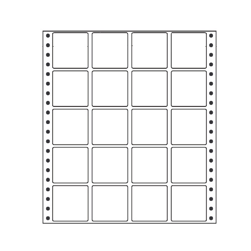 ラベルシール MX9T タックシール (連続ラベル) レギュラータイプ 500折 【代引不可】 【送料無料（一部地域除く）】