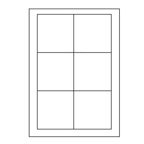 ラベルシール LDW6GB 汎用タイプ A4 500シート 【代引不可】 【送料無料（一部地域除く）】