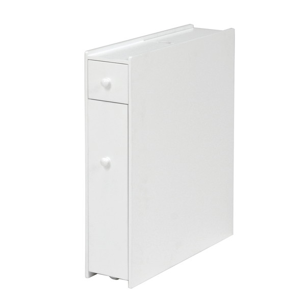 萩原 トイレラック ホワイト MTR-6569WH [ トイレ収納 ラック 省スペース トイレ 収納 シンプル すっきり ] 『日時指定不可』『代引不可』『送料無料（一部地域除く）』 8,030円