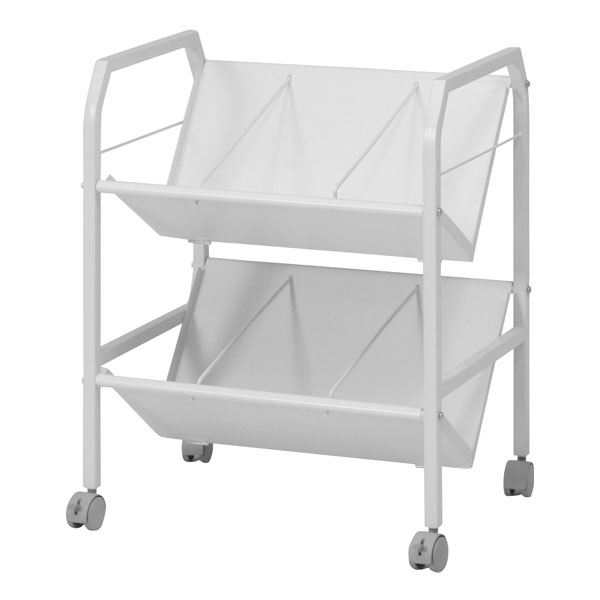 トヨダ ファイルワゴン 2段 仕切り8枚付 キャスター付 ホワイト BR-2 Amazon｜トヨダプロダクツ ファイルワゴン スチール製 仕切り8枚