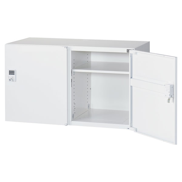 『受注生産品』 生興 クウォール 2人用パーソナルボックス ボタン錠 上下兼用 W900×D450×H525mm RW45-N205H-B [ オフィス家具 収納 収納家具 ] 『代引不可』『送料無料（一部地域除く）』