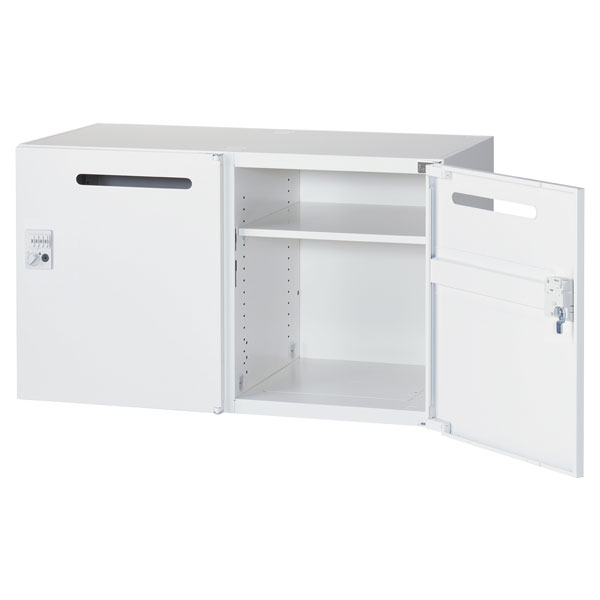 生興 クウォール 2人用メールボックス ダイヤル錠 上下兼用 W900×D450×H525mm RW45-N205P-D2 [ オフィス家具 収納 収納家具 ]『代引不可』『送料無料（一部地域除く）』 35,412円