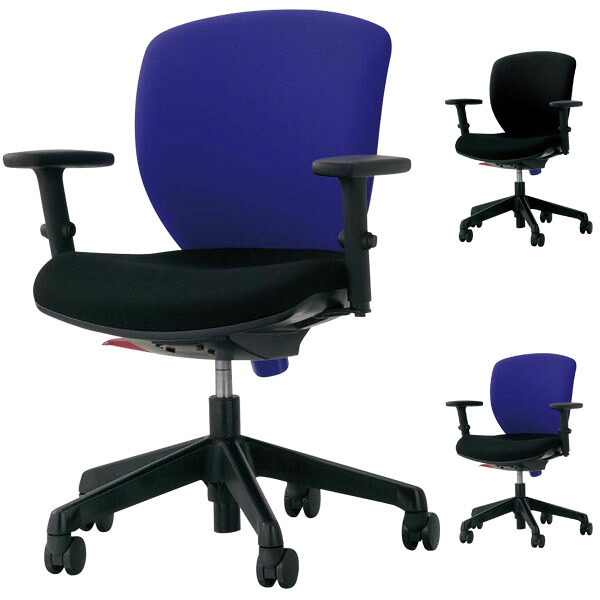 ライオン事務器 オフィスチェアー(シルフィード) W620&times;D536&times;H800～910(SH410～520)mm No.1272F[ テレワーク 在宅勤務 在宅ワーク リモートワーク 自宅勤務 在宅 SOHO スマートオフィス ホームオフィス ]『代引不可』｜ドラッグスーパー　alude 32,533円